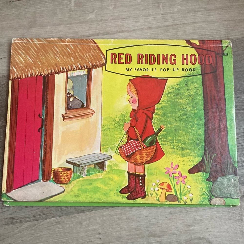 Vintage Pop-Up Book - Red Riding Hood